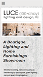 Mobile Screenshot of lucelighting.com